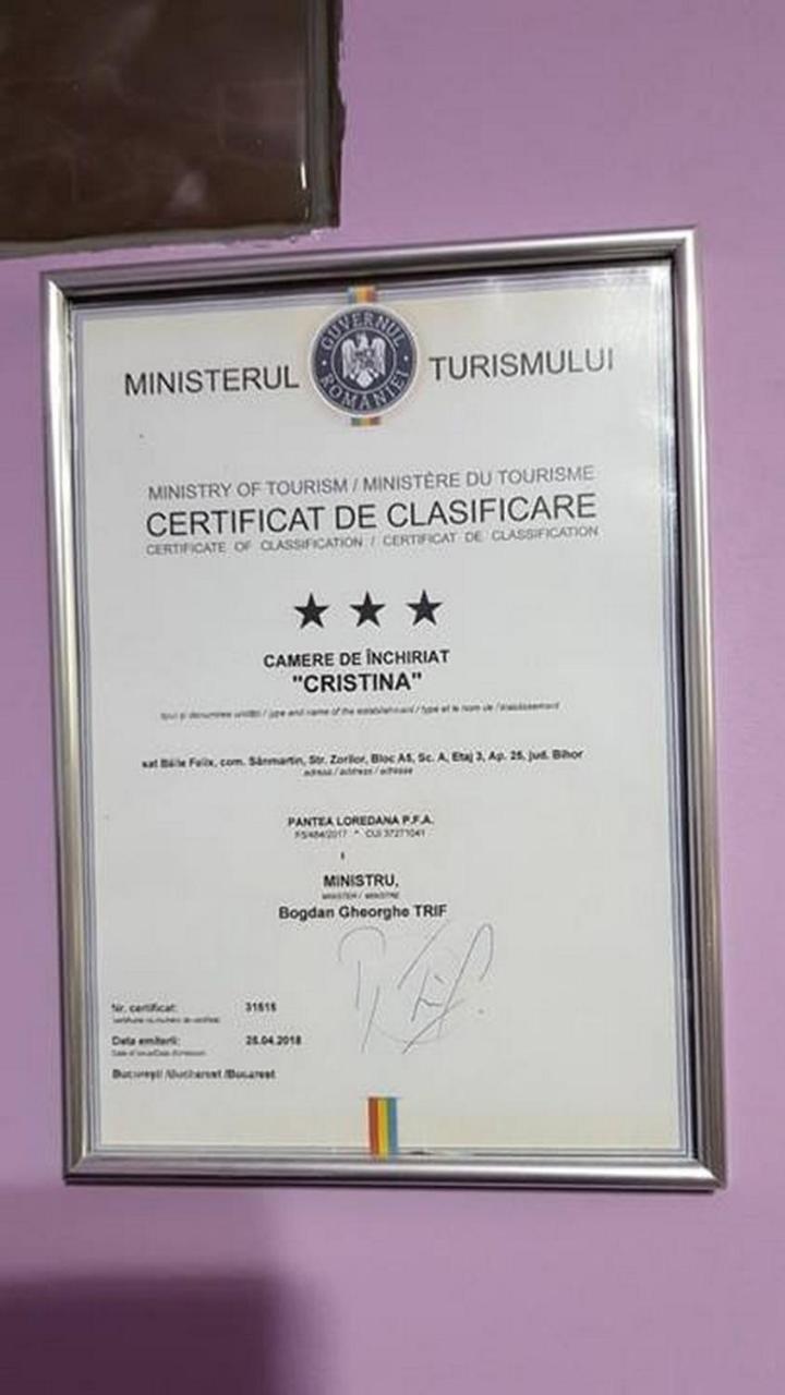 Băile FelixGarsoniera Cristinaアパートメント エクステリア 写真